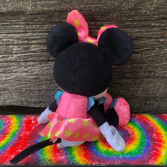 Disney Junior star Minnie Mouse bean plush Mickey clubhouse stuffed animal toy💕 - Picture 3 of 11